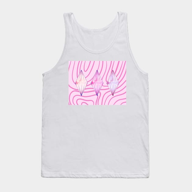 Cute pink plumbobs Tank Top by 2dsandy